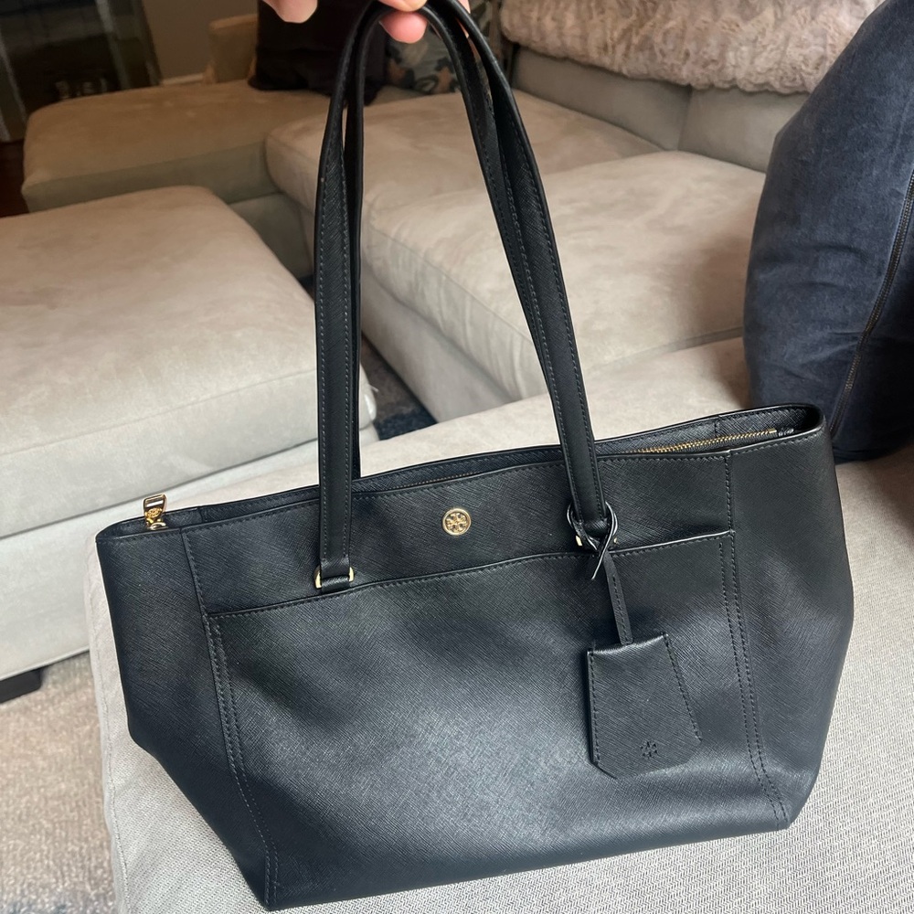 Tory Burch Black Tote Bag